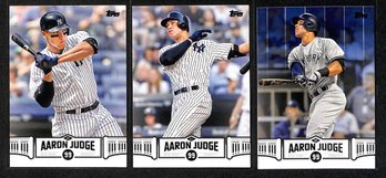 2018 Topps:  Aaron Judge {3-Card Lot}