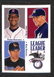 Fleer Tradition 2000:  League Leader E.R.A.