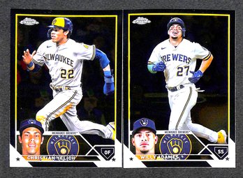 2024 Topps Chrome:  Christian Yelich & Willy Adames