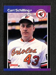 1988 Leaf:  Curt Schilling {Rookie Card}