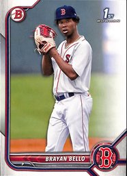 2022 Bowman Chrome:  Brayan Bello (1st)