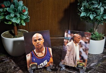 1993 Topps Stadium Club:  Charles Barkley {2 Card Lot}