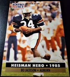 1991 NFL Pro Set:  Bo Jackson