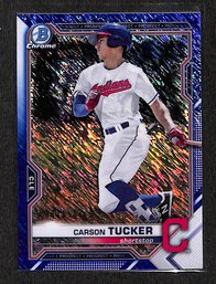 2021 Bowman Chrome:  Carson Tucker {Glimmer}