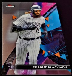 2021 Topps Finest:  Charlie Blackmon