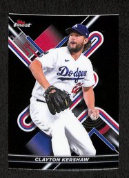 2022 Topps Finest:  Clayton Kershaw