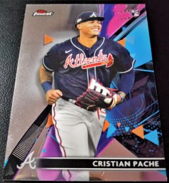 2021 Topps Finest:  Christian Pache {RC}