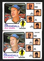 1973 Topps:  Del Crandall