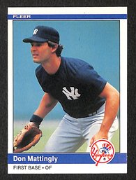 1984 Fleer:  Don Mattingly {Rookie Card}