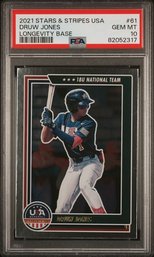 2022 USA Baseball Stars & Stripes:  Druw Jones - PSA 10 {Gem Mint}