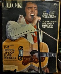 Original Publication:  May 1971 'Look' Magazine...  The Unauthorized Article Of The Hidden Life Of ElvisElvis