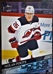 2020/21 Upper Deck Extended Series:  Nolan Foote...'Young Guns'