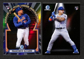 2023 Bowman Chrome:  Francisco Alvarez {Rookie Of Year Favorite & Spotlight}