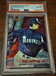 1994 Bowman's Best:  Ken Griffey, Jr. - PSA NM/MT '8'