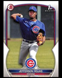 2023 Bowman:  Jefferson Rojas {1st}