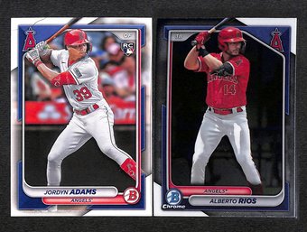 2024 Bowman:  Jordyn Adams {RC} & Alberto Rios