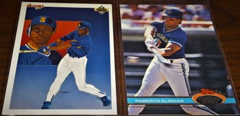 1990 Upper Deck & 1991 Topps Stadium Club:  Ken Griffey, Jr. & Roberto Alomar (RC)