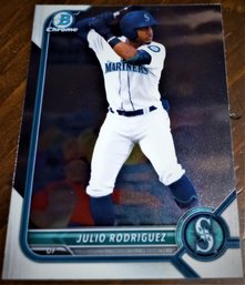 2022 Bowman Chrome:  Julio Rodriguez