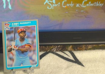 1985 Fleer:  Kirby Puckett {RC}