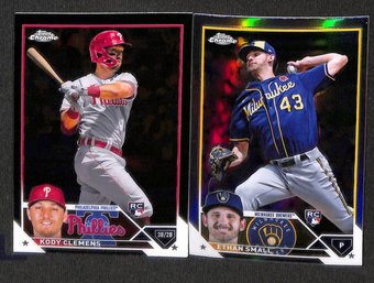 2023 Topps Chrome: Kody Clemens {RC} & Ethan Small {RC}