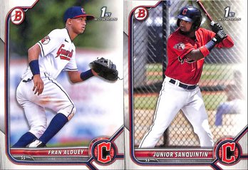 2023 Bowman Chrome:  Fran Alduey & Junior Sanquintin (1st)