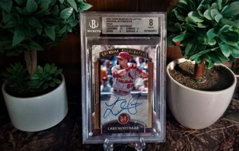 Lars Nootbarr:  BGS Mint/Near Mint '8'  {Certified Autograph}