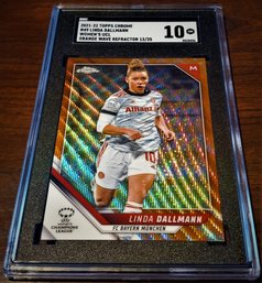 2020/22 Toops Chrome:  Linda Dallmann {SGC Gem Mint '10'}...SP Serial # 13/25