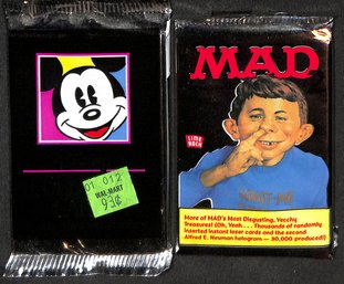 Walt Disney World & MAD Magazine Sealed Packs {2-Pack Lot}