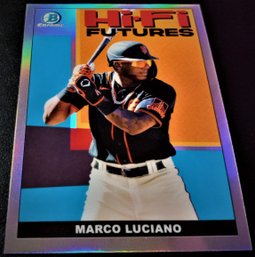 2022 Bowman Chrome:  Marco Luciano