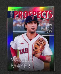 2023 Bowman Chrome:  Marcelo Mayer 'Modern Prospects' Edition