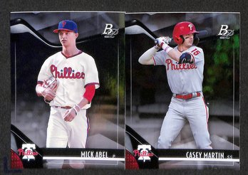 2021 Bowman Platinum:  Mick Abel & Casey Martin