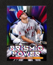 2021 Topps Chrome:  Mike Trout