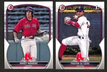 2023 Bowman:  Mikey Romero & Fraymi De Leon {1st}