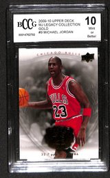 2009-10 Upper Deck Legacy:  Michael Jordan - BCCG Gem Mint '10'