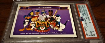 PSA '9' Mint:  1991 Upper Deck Comic Ball -  Nolan Ryan & Reggie Jackson