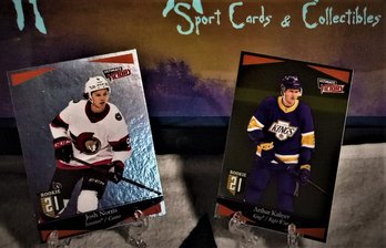 2020/21 Upper Deck Extended Series:  Josh Norris & Arthur Kaliyev {2-card Rookie Lot}