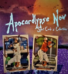 2023 Bowman Chrome:  Colton Cowser & Jackson Holladay {2-Card Lot}