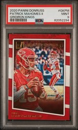 2020 Panini Donruss:  Patrick Mahomes II - PSA 9 'Mint'