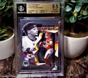 2020 Panini Mosaic - Stare Masters:  Patrick Mahomes II...BGS 'Gem Mint' 9.5