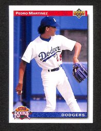 1992 Upper Deck:  Pedro Martinez {Rookie Card}