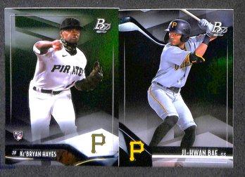 2021 Bowman Platinum:  Ke'Bryan Hayers {RC} & Ji-Hwan Bae