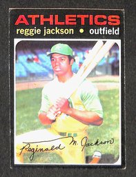 1971 Topps:  Reggie Jackson