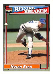 1993 Topps:  Nolan Ryan