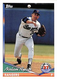 1994 Topps:  Nolan Ryan