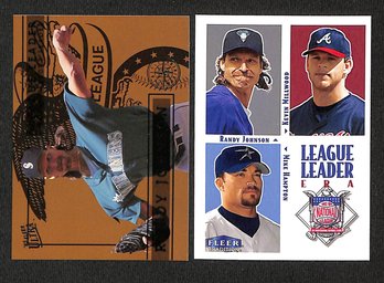 1995 Fleer Ultra & Fleer 2000:  Randy Johnson