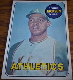 Topps 1969:  Reggie Jackson (Rookie Card)