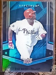 2009 Upper Deck...Spectrum:  Ryan Howard