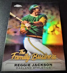 2019 Topps Chrome:  Reggie Jackson 'The Family Business'