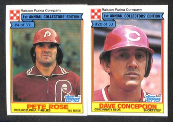 1984 MLBPA:  Pete Rose & Dave Concepcion