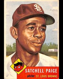 1953 Topps:  Satchel Paige...Highly Collectible Vintage Card!!